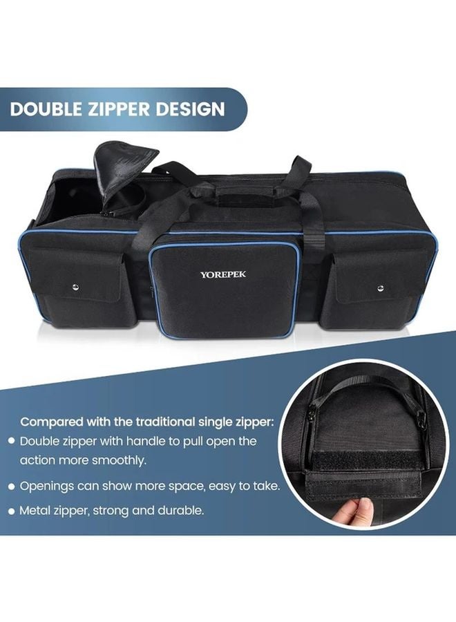 YOREPEK 30 5 Inches Professional Heavy Duty Tripod Case Dual Padding Storage - Image 5