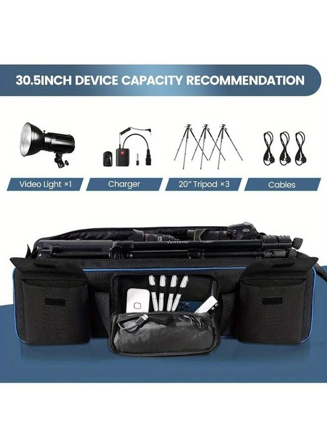 YOREPEK 30 5 Inches Professional Heavy Duty Tripod Case Dual Padding Storage - Image 4