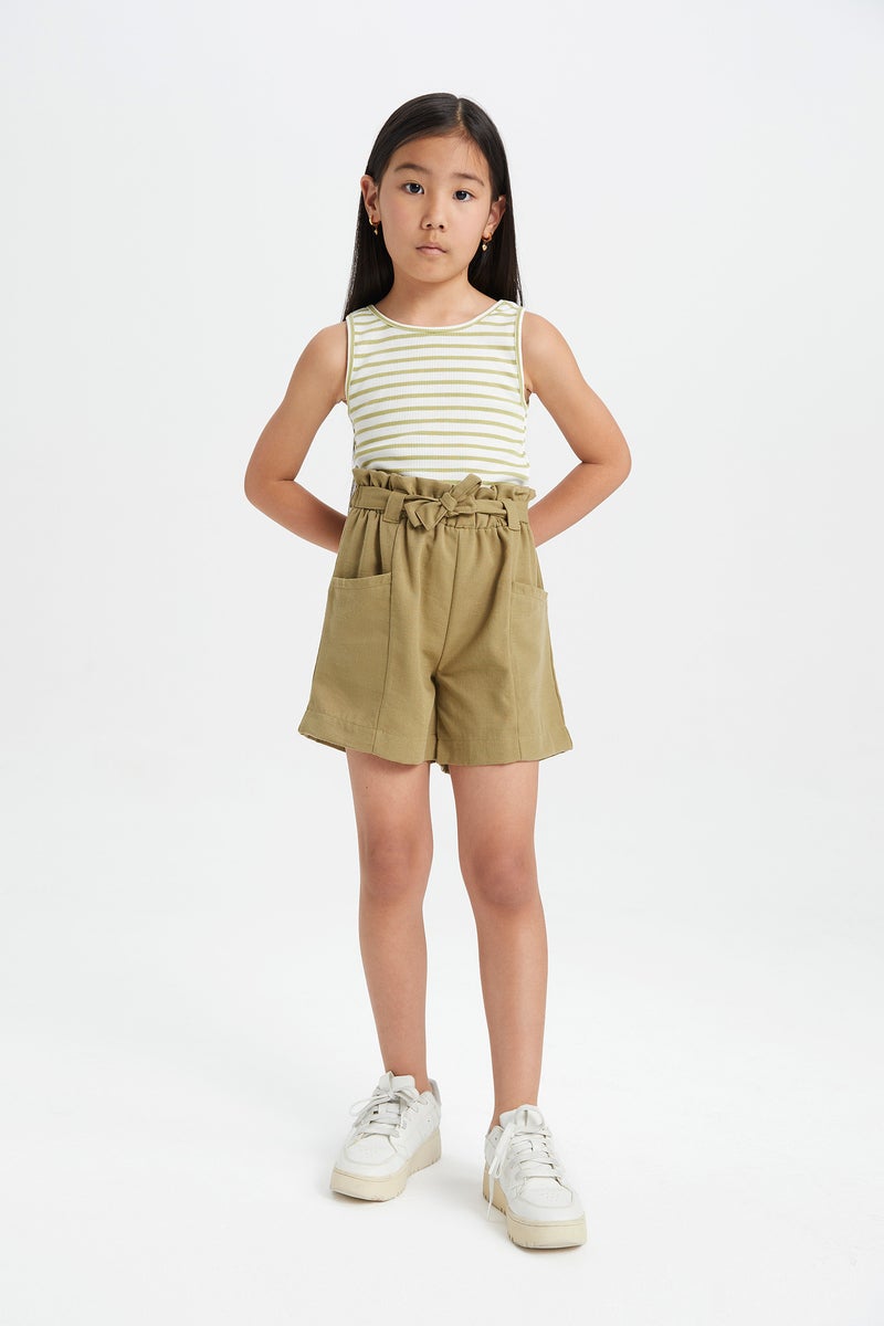 DeFacto Girl Paperbag Shorts - Image 2