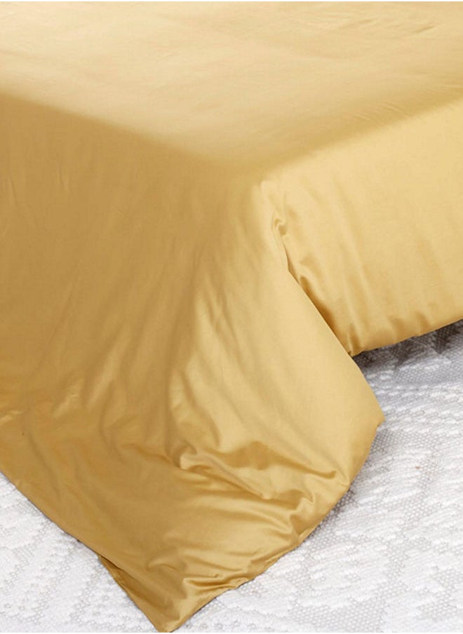 Breathable 3-Piece Duvet Cover Set, Mustard - 300TC, 230x220 cm - pzsku/Z88D602C79204E568A49CZ/45/_/1683098721/62dcdaa3-d04e-425f-b174-6e3b74743db5