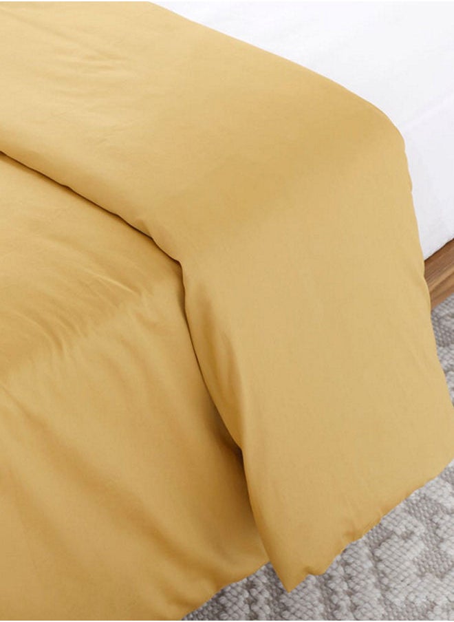 Breathable 3-Piece Duvet Cover Set, Mustard - 300TC, 230x220 cm - pzsku/Z88D602C79204E568A49CZ/45/_/1683098723/2d42c752-c8c2-4f07-9d51-c9723349cbc3