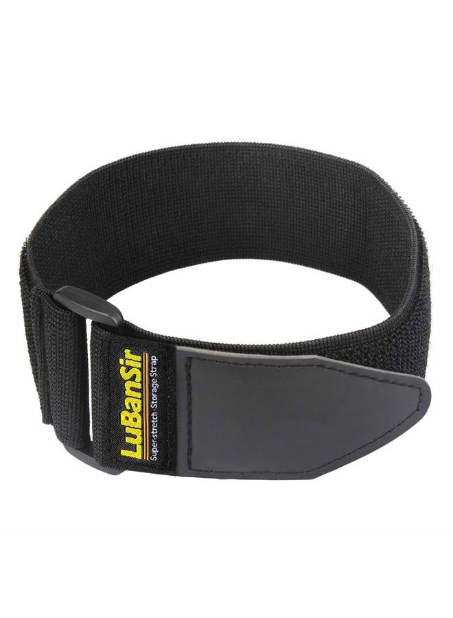 LuBanSir Cinch Straps - 2" x 18" (12 Pack) Elastic Hook and Loop Storage Straps with Buckle for Bicycle, Truck, Boat and More for Extension Cords, Ropes, Hoses Organization - Image 1