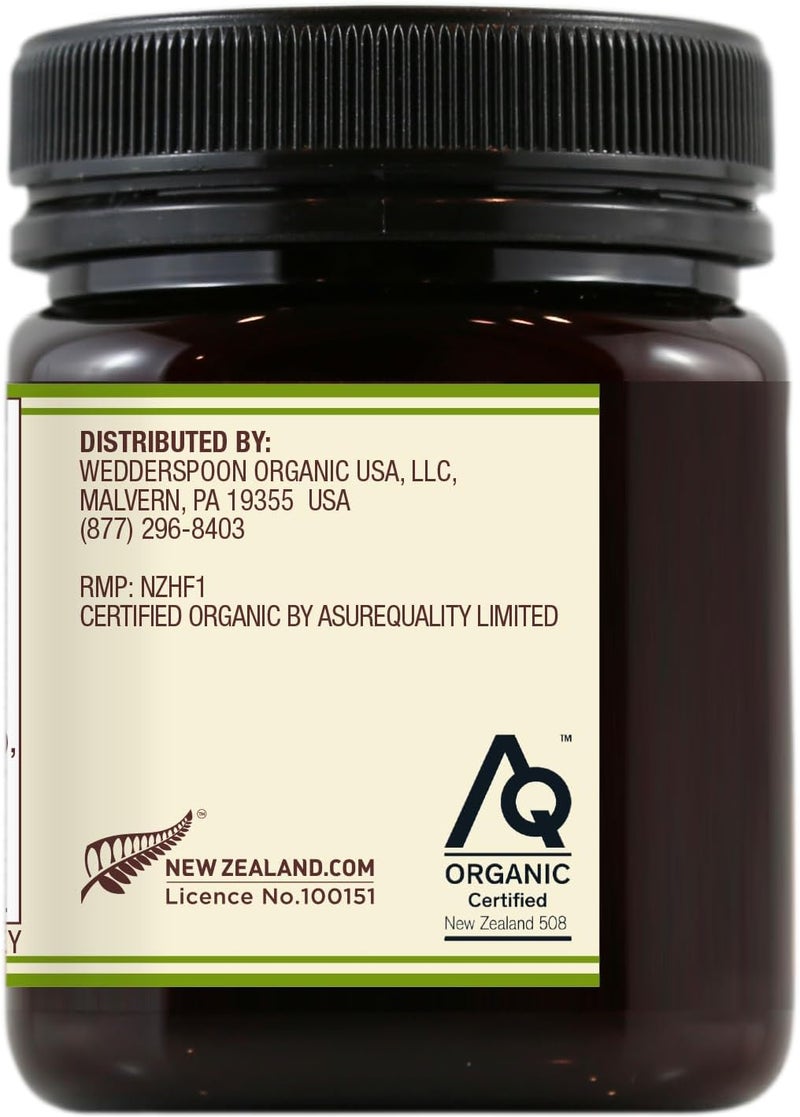 Wedderspoon Organic Raw Manuka Honey KFactor 16+ - Image 3