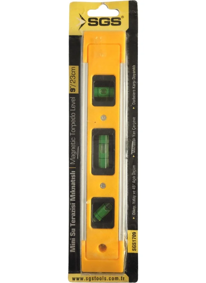 SGS 1709 Mini Spirit Level with Magnet 23CM