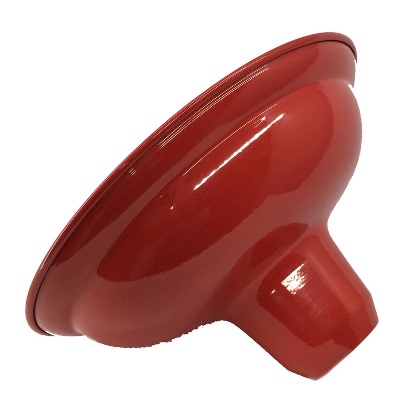 11D غطاء مصباح كاروم - أحمر (غطاء معدني مطلي بالبودرة) - Image 3