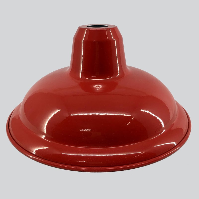 11D غطاء مصباح كاروم - أحمر (غطاء معدني مطلي بالبودرة) - Image 1