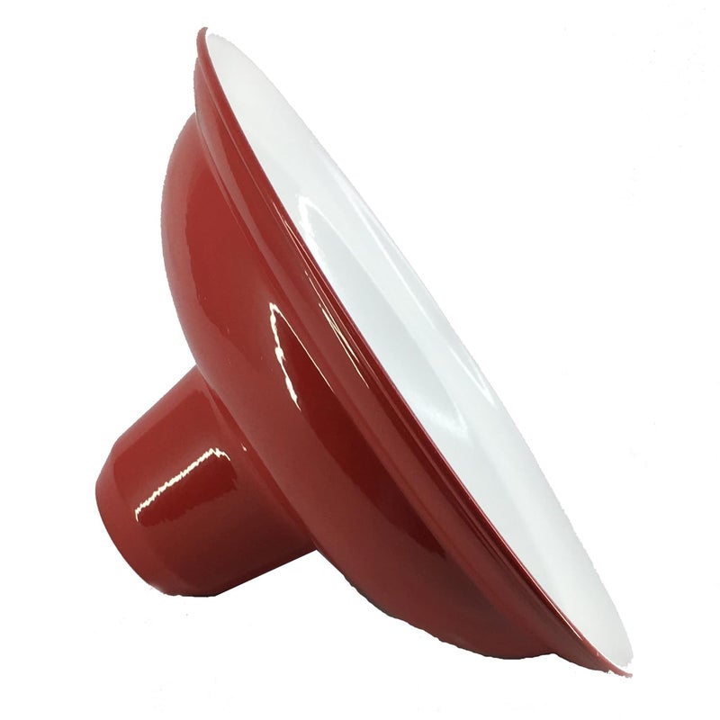 11D غطاء مصباح كاروم - أحمر (غطاء معدني مطلي بالبودرة) - Image 4