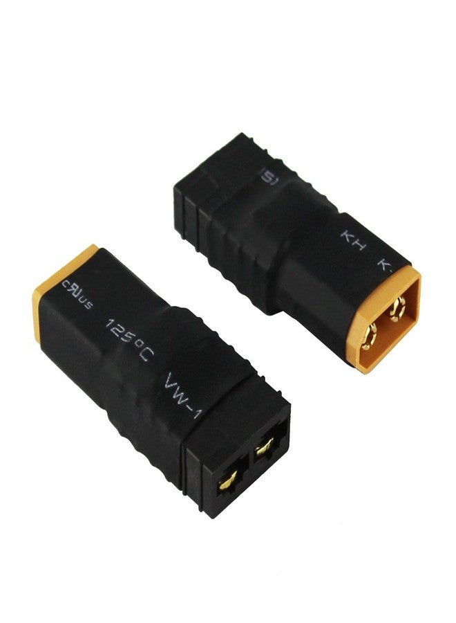 OliYin 3pcs Compatible with TRX Female to XT60 Male Connector Adapter for Zippy Revo Slash(Pack of 3) - Image 2