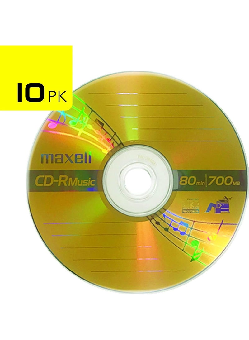 Maxell Maxell 80-Minute Music CD-Rs (625133) - Image 3