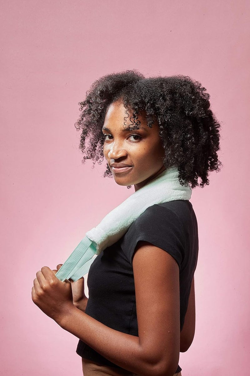 DreamTime Comfort Neck Wrap Soothing Aromatherapy Perfect for Pain Relief Lavender and Peppermint Green 1 Count - Image 5