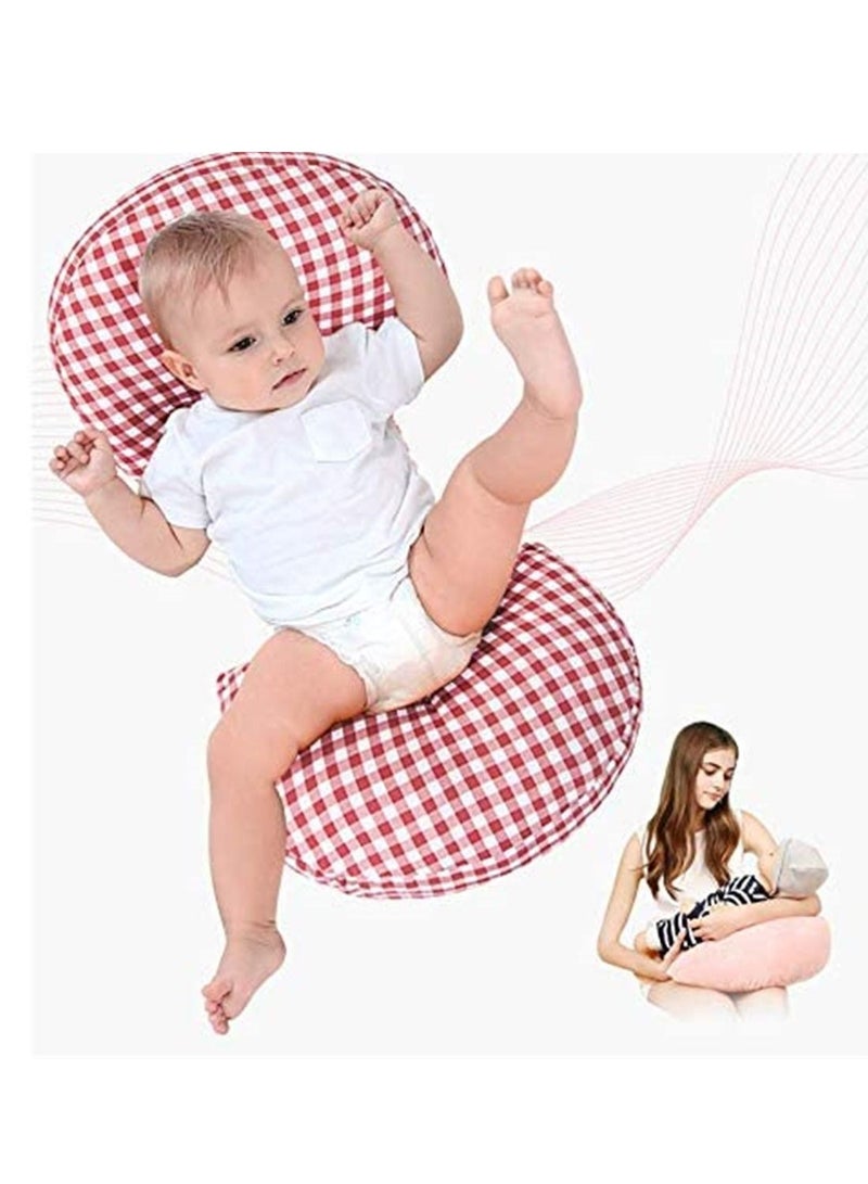Side Sleeper Pregnancy Support Pillow Double Wedge for Both Bump and Back Adjustable Center Panel According to Body Size  - Image 4