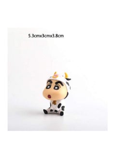 Geekmonkey Geekmonkey Cute Shini chaa Set of 6 Pcs, Miniatures Cake topper(Shin Toy (Set of 6))  - Image 3