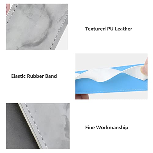 DIYOMR Elastic Rubber Band Leather Pen Sleeve Pouch Pen Case Holder Pens Pocket,Can Hold 1-3 Pens,High Elasticity to Match Different Sizes of Journals,Notebooks,Planners,Books (Black) - Image 4