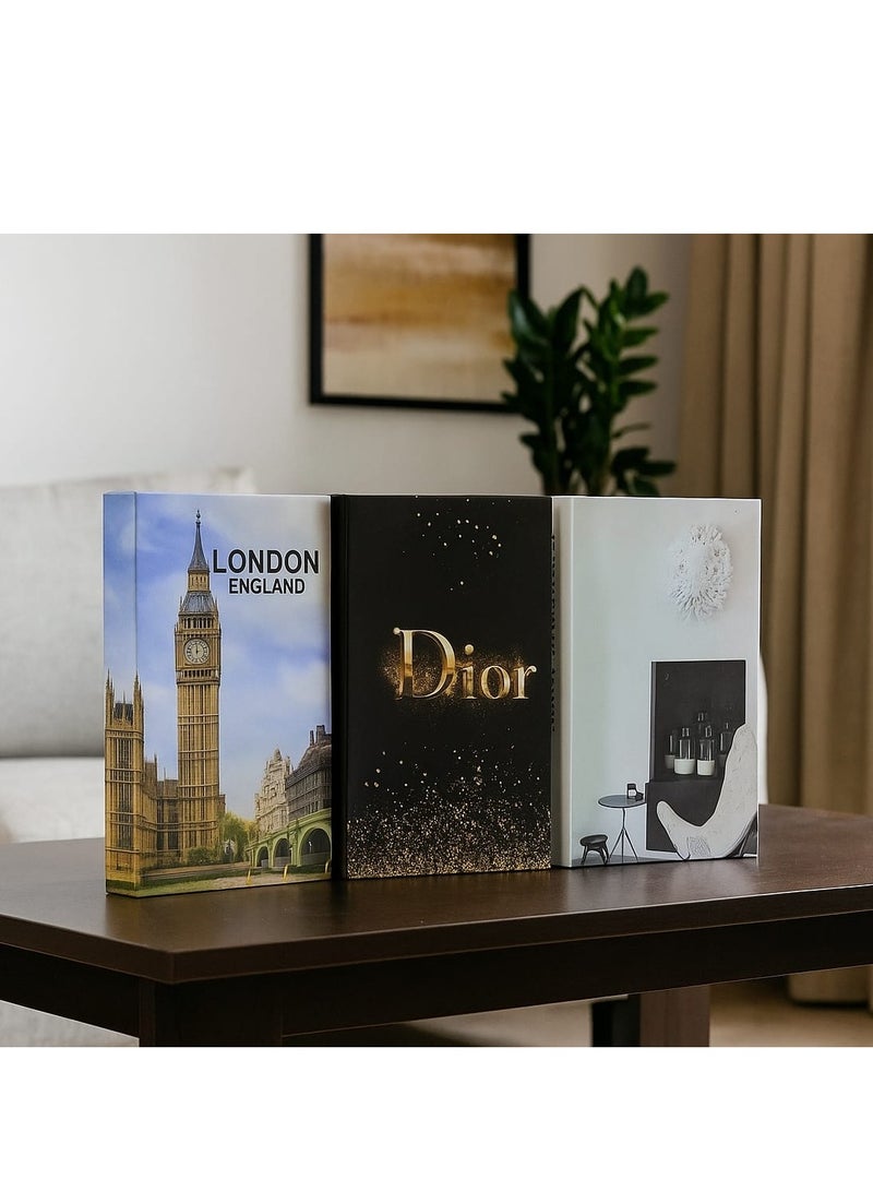 Decorative Books, 6Pieces Specially Designed In Unique And Varied Shapes And Colors, Adding Liveliness To Every Corner. A Distinctive Decorative Product That Will Add An Aesthetic Touch To Your Home Or Office. Size: 20 X 30 Cm. - Image 1