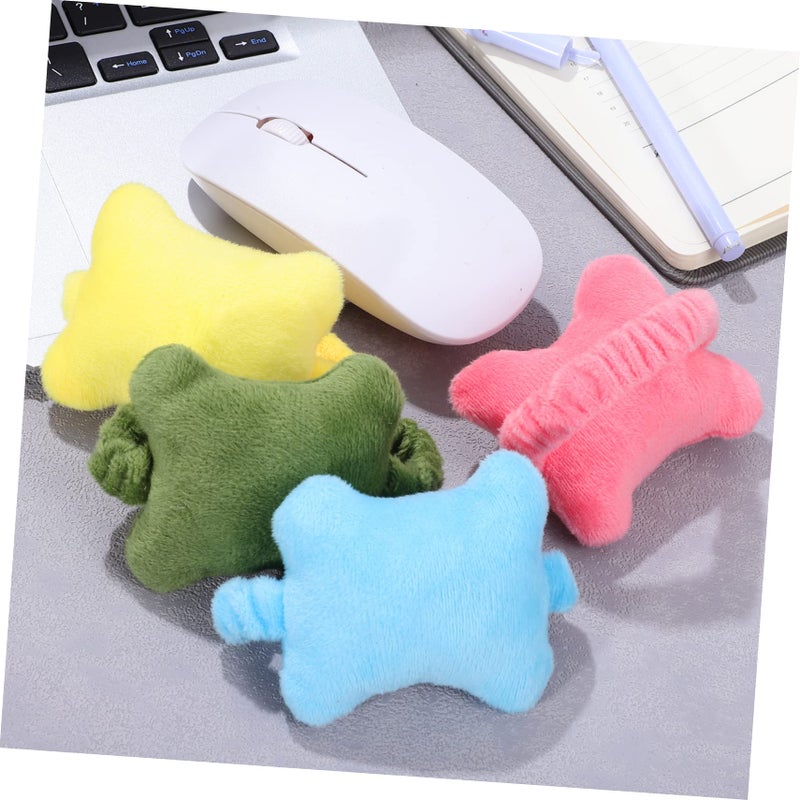 4 Pcs Small Mouse Wrist Rests with Elastic Band Comfortable Support Cushions for Office Laptop Computer Work Gaming Relief - Image 3