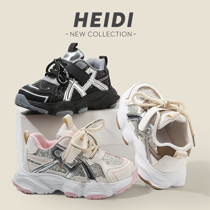 Mesh Sneakers Lightweight Flexible Sole Walking Shoes For Kids Indoor And Outdoor Activities - Image 3