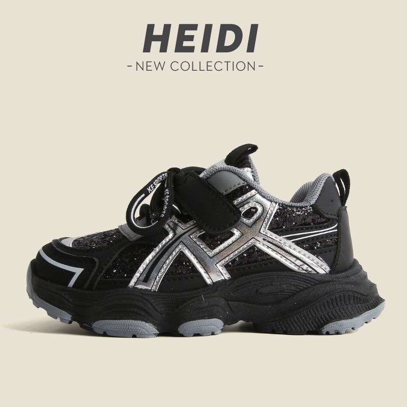 Mesh Sneakers Lightweight Flexible Sole Walking Shoes For Kids Indoor And Outdoor Activities - Image 1