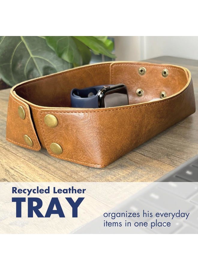 Boxzie Happy Birthday Box for Men | Birthday Gifts for Men Leather Organizers Notebook Socks Soap Multi Tool | Mens Birthday Gift Ideas are Unique Thoughtful Presents for Him Guys Dad Brother Son Husband - Image 3