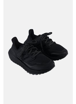 Adidas Women Ultra Boost Light Lace Up Running Shoes, Black  - Image 1