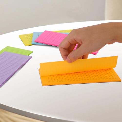 FLIPPED 6 Pack Magnetic Notepads, Notepads Grocery List Magnet Pad for Fridge,Full Magnet Back Design Notepad for Grocery Lists, Shopping Lists, to-Do Lists(240 Sheets) - Image 4