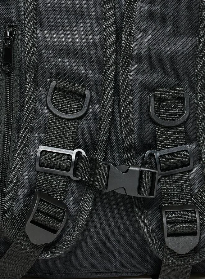 ستايلي Buckle Detail Solid Backpack