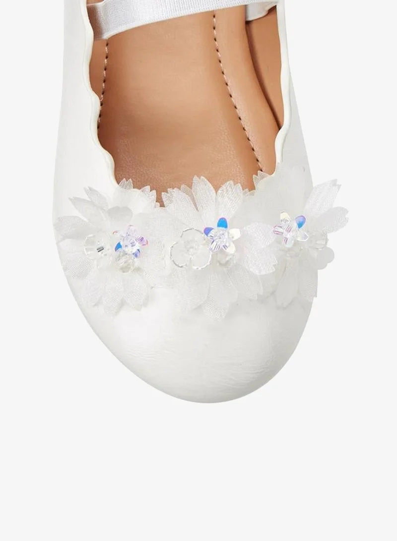 Flora Bella By Shoexpress Girls Slip-On Ballerina Shoes