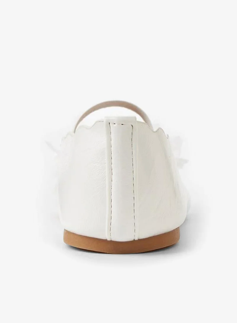 Flora Bella By Shoexpress Girls Slip-On Ballerina Shoes