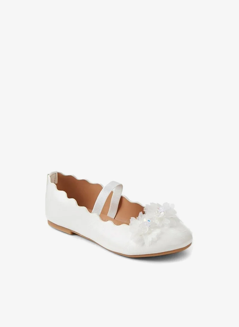 Flora Bella By Shoexpress Girls Slip-On Ballerina Shoes