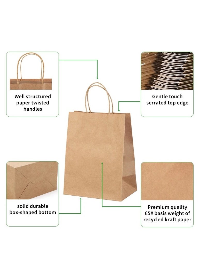 Genetic 24PCS Kraft Paper Bags Gift Bag  - Image 2