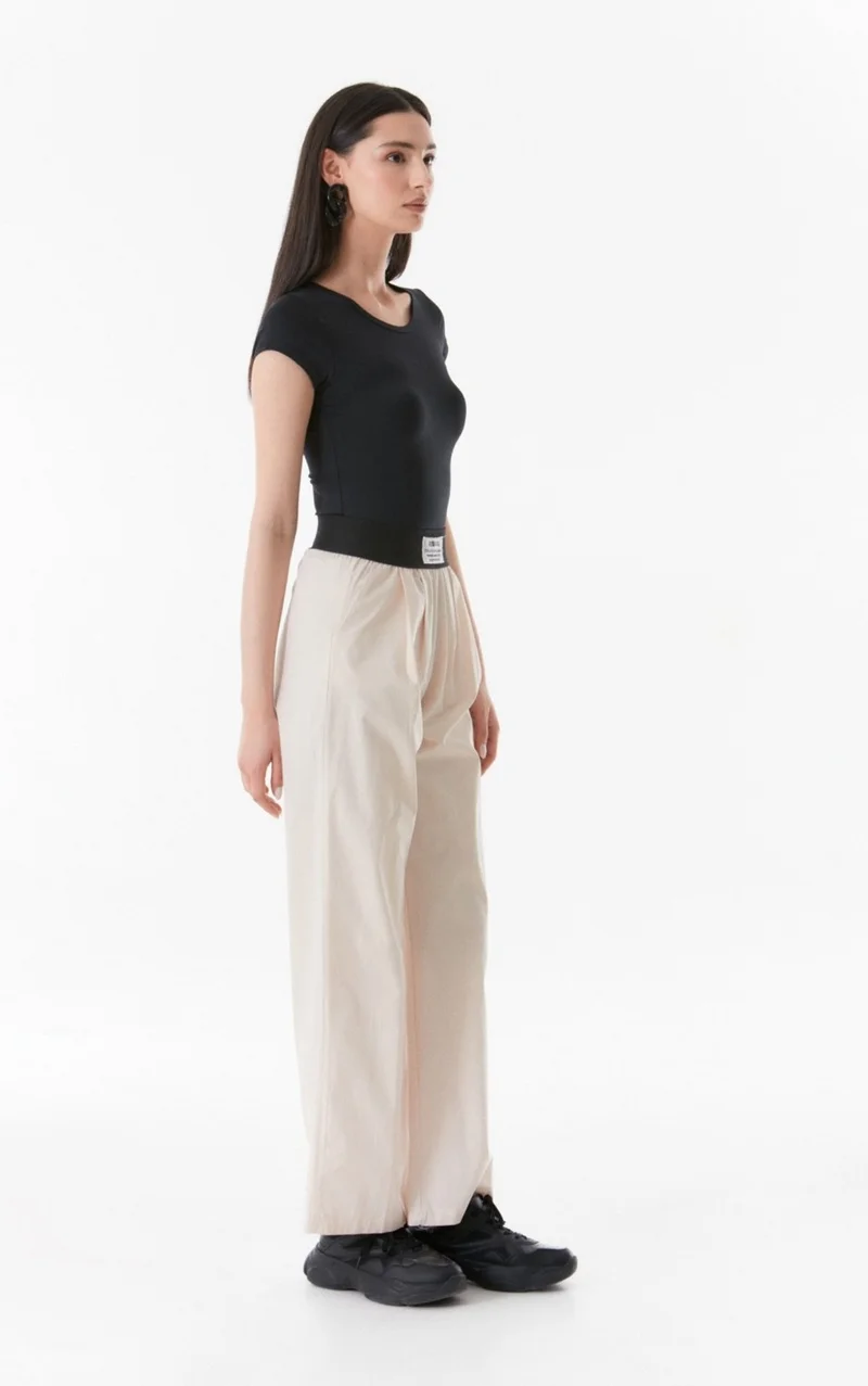 FullaModa Basic Crew Neck Bodysuit