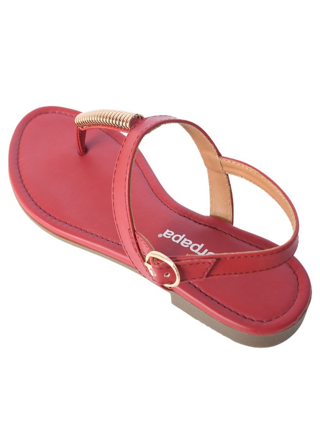 Peterpapa Embellished Strap Sandals with Buckle - Image 3