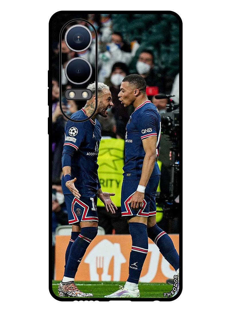 Theodor Protective Case Anti Scratch Shock Proof Bumper Cover For OnePlus Nord CE4 Lite Mbappe and Neymar 2 - Image 1