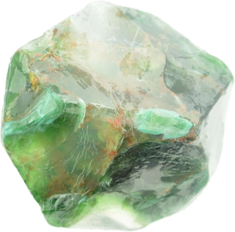 SoapRocks Malachite Soap - 6 oz. Cucumber Melon Scented Gemstone Soap - Image 2