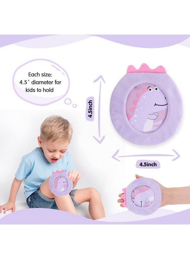 Hilph Kids Ice Packs for Boo Boos, Reusable Toddler Gel Hot Cold Pack with Cover for Pain Relief, Cute Animal Dinosaur Ice Pack Hot Cold Therapy for Kid Bump, Bruise, First Aid (3 Packs) - Image 4