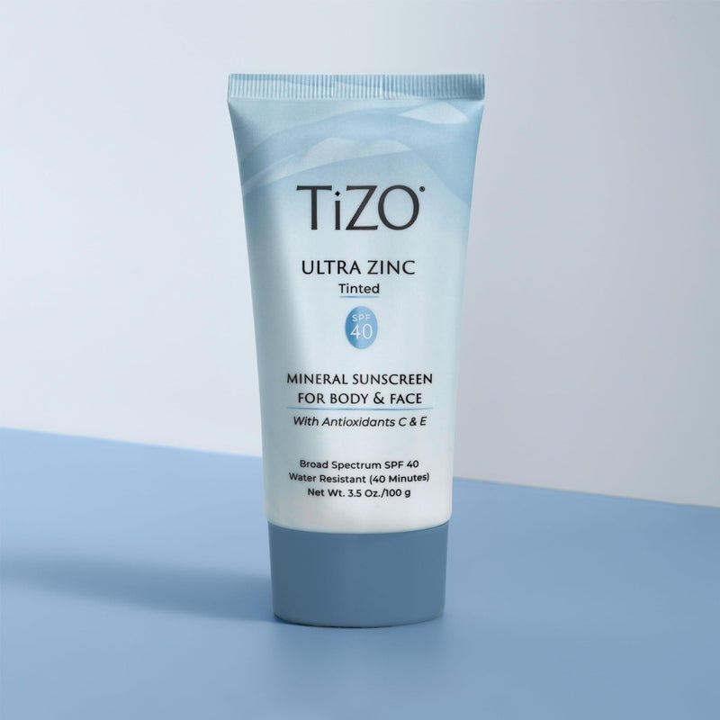 TIZO Ultra Zinc Body Face Sunscreen Tinted SPF 40, 3.5 oz - Image 4
