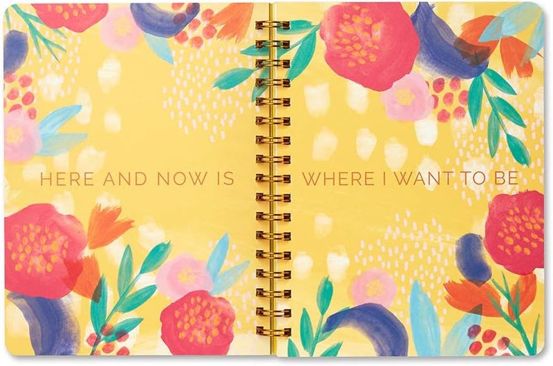 Compendium Spiral Notebook - Oh, Happy Day — A Designer Spiral Notebook with 192 Lined Pages, College Ruled, 7.0”W x 9.25”H - Image 2