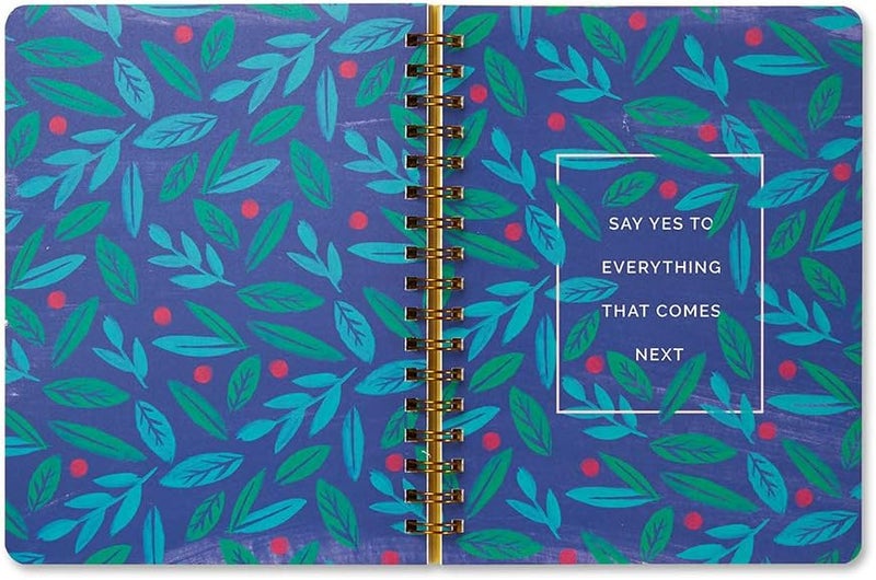 Compendium Spiral Notebook - Oh, Happy Day — A Designer Spiral Notebook with 192 Lined Pages, College Ruled, 7.0”W x 9.25”H - Image 4