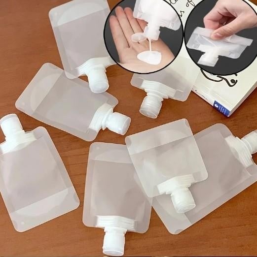 Cmt Sat 3 Pieces 100ML Cream Shampoo Container Reusable Set  - Image 1