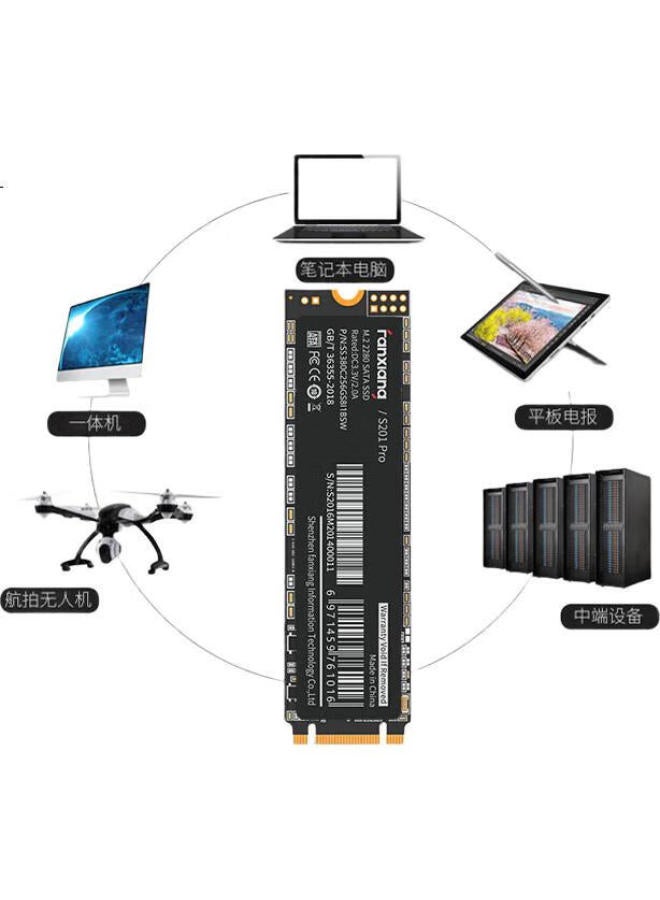 fanxiang Fanxiang 1Tb Ssd Solid State Drive, M.2 Interface Sata Protocol, High-Speed Tlc Nand, Suitable For Desktop And Laptop Upgrades And Expansion, S201Pro - Image 3