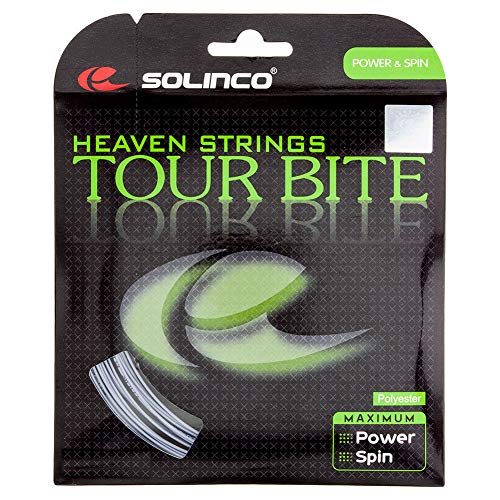 Solinco Tour Bite Tennis String Set-Silver-18 - Image 2