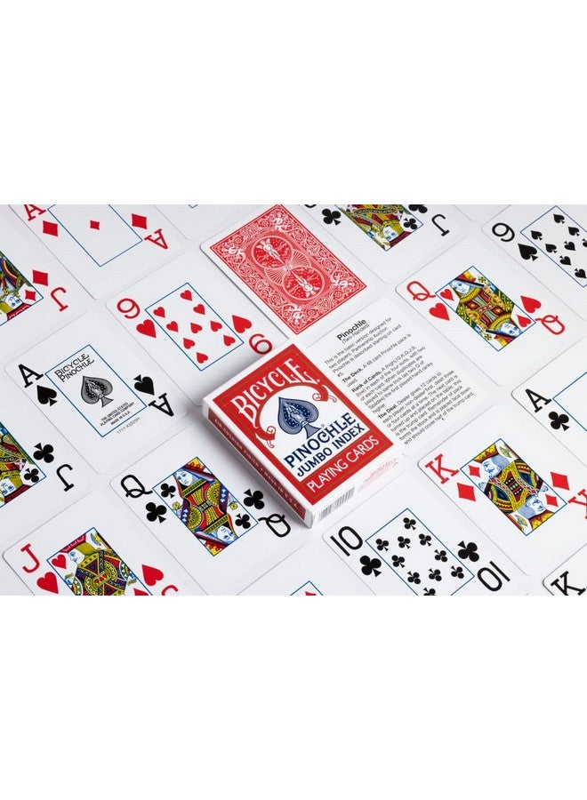 Bicycle Jumbo Pinochle Playing Cards - Pinochle Deck - Image 5