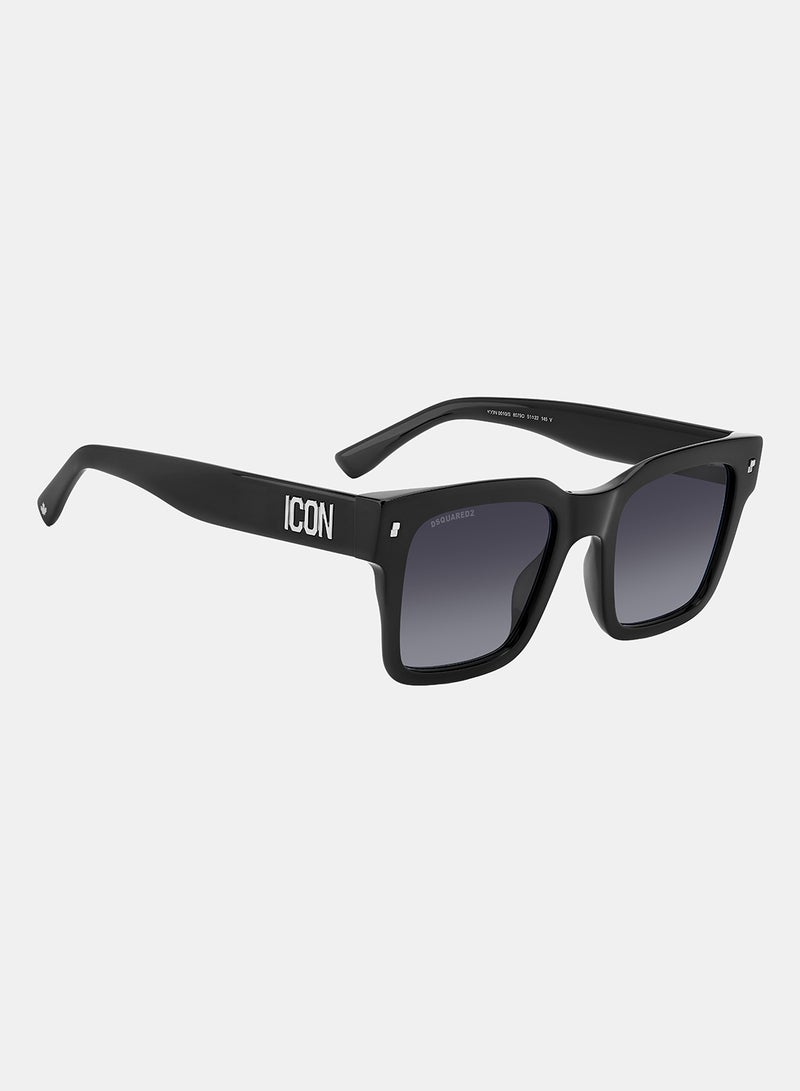 Dsquared Men Square Sunglasses 51 ICON 0010/S - Image 2