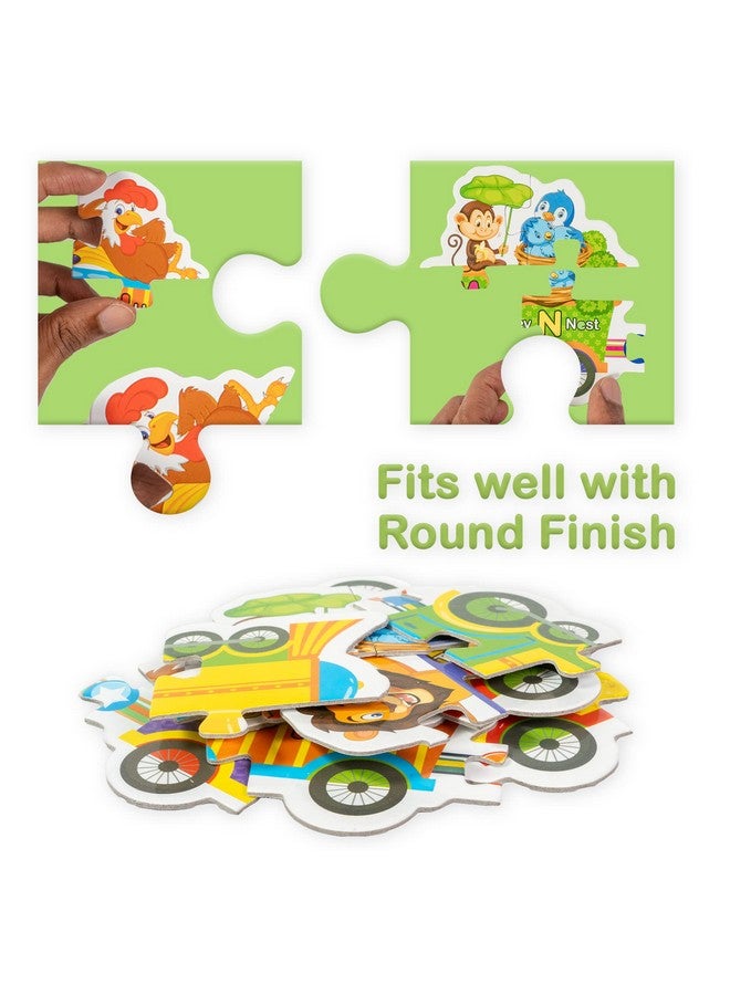 راتاناز لغز قطار أرضي تعليمي عملاق من راتنا أبجدية إكسبريس للأطفال من عمر سنتين فما فوق - Image 5