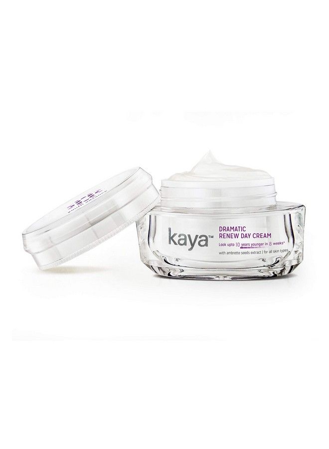 Kaya Clinic Dramatic Renew Day Cream 50G Antiageing Day Cream Reduces Fine Lines Wrinkles & Age Spots Stimulates Collagen Production For All Skin Types - Image 2