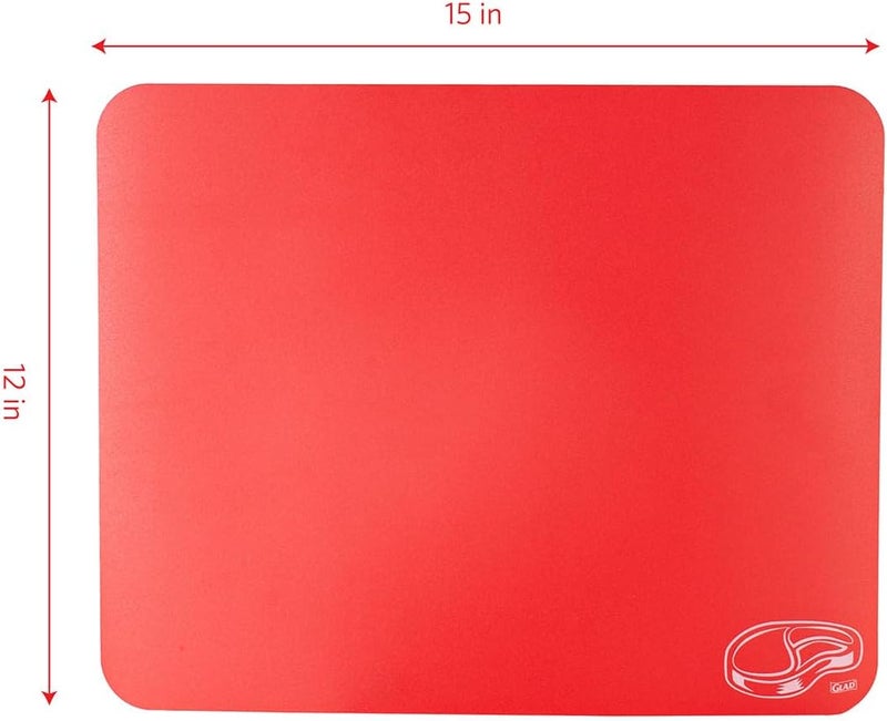 Glad Flexible Cutting Board Set - Colored Thin Plastic Mats for Kitchen with Food Icons - BPA-Free and Non-Porous for Cooking and Chopping, 12x15 inches - Image 4
