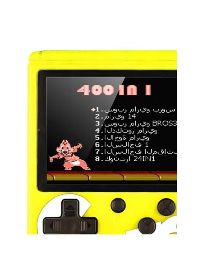 GREEN CAMEL - SUP 400 in 1 Handheld Retro Game Console for Boys and Girls, Best Portable Gaming System with Built-in Classic Video Games, TV Connectivity, Rechargeable Battery, 3-Inch LCD Display - Image 1