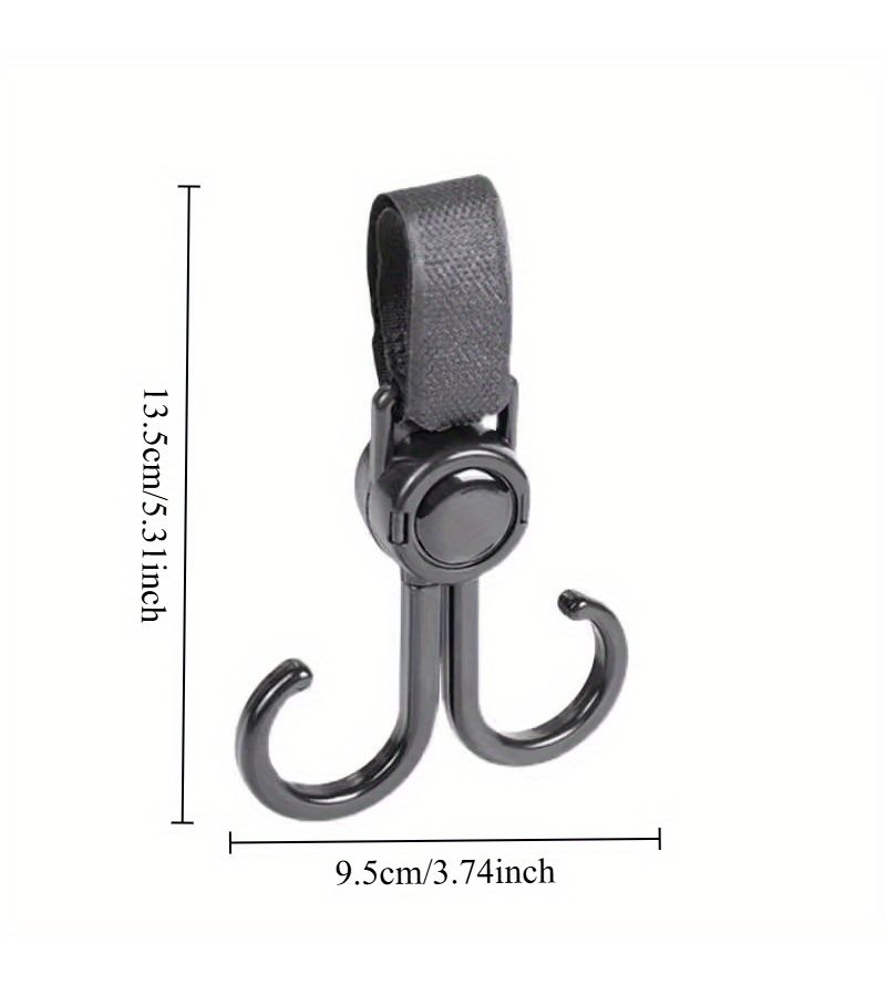 2pcs Electric Vehicle Hook For Bicycle Cart Rack Non Punching Universal Front Helmet Hook - Image 3