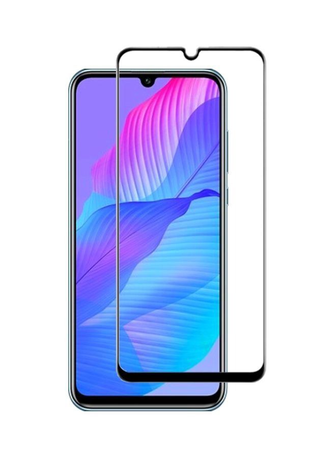 shAyzee Tempered Glass Screen Protector for Huawei Y8p Black/Clear - Image 3