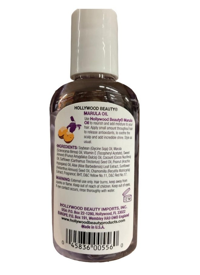 Hollywood Beauty Marula Oil 2 Oz  - Image 2