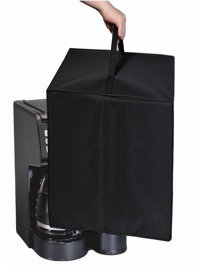 AF-WAN Coffee Maker Cover - Dustproof & Waterproof for Hamilton Beach FlexBrew Trio 2-Way (49902/49915/49917/49976) & Keurig K155 - Black, Nylon - Image 1